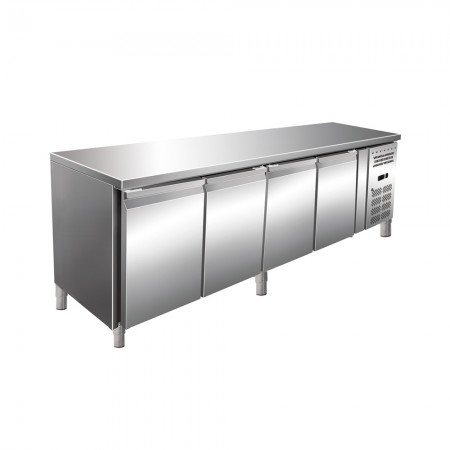 Worktop freezers, 4 doors, capacity 616 liters, dimensions 2230x700x860mm
