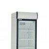 Glass door refrigerator for drinks, capacity 382 liters, refrigerated agent R600, aluminium, dimensions 595x650x2000mm, voltage 220V, power 200W, weight 73.5KG
