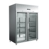 Reech-in freezers, capacity 1476, inox structure, dimensions 1480x830x2010mm