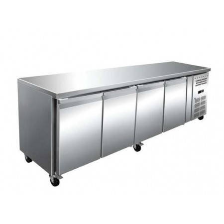 Worktop refrigerator, 4 doors, capacity 616 liters, dimensions 2230x700x860mm