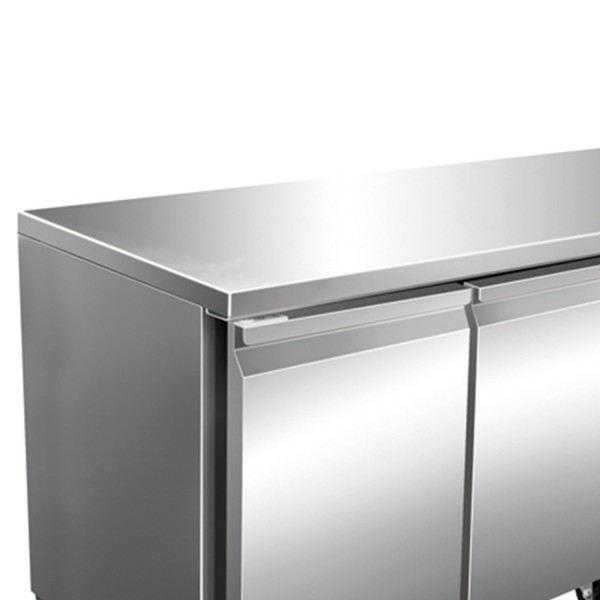 Worktop refrigerator, 3 doors, capacity 465 liters, dimensions 1795x700x860mm