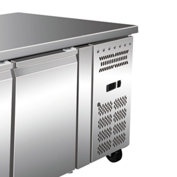 Worktop refrigerator, 2 doors and 3 drawers, capacity 465 liters, dimensions 1795x700x860mm